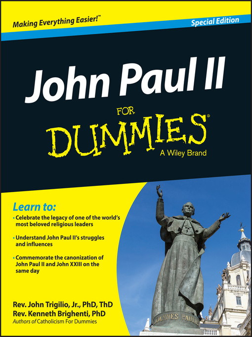 Title details for John Paul II For Dummies, Special Edition by Rev. John Trigilio, Jr. - Wait list